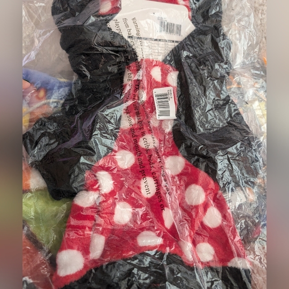 NWT Disney's Minnie Mouse "I Am Minnie" Fuzzy Fleece Dog Hoodie Size M - Picture 3 of 4